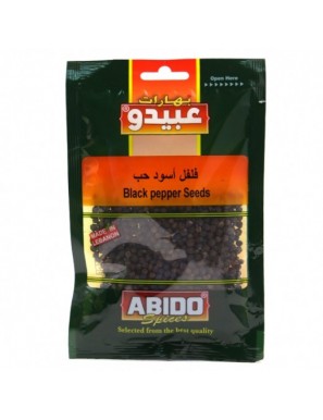 بهارات عبيدو فلفل اسود حب 10X50 Gr