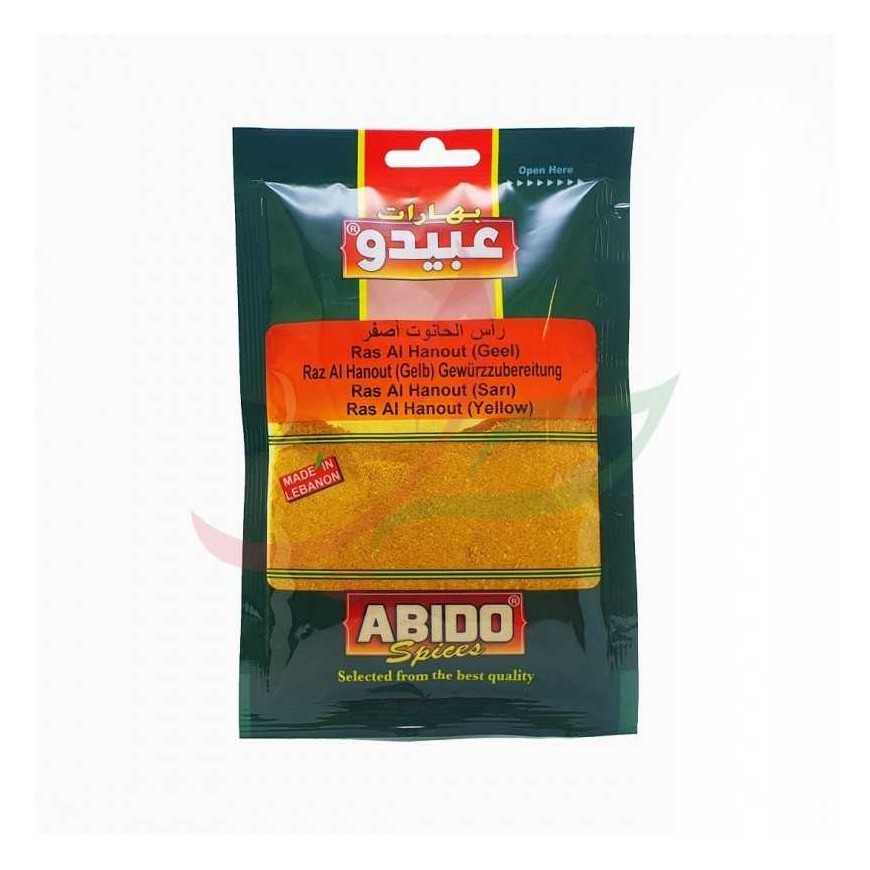 Abido Ras Al Hanout Gelb 10X50g