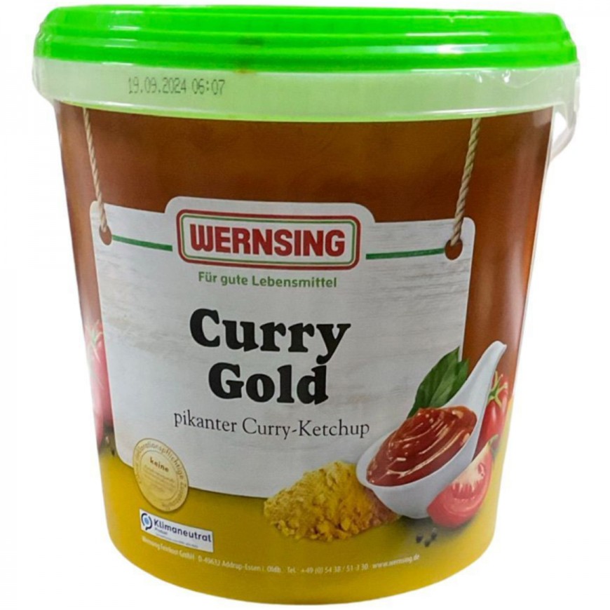 Wernsing Curry ketchup gold 10 kg