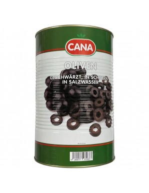 Cana Schwarze Oliven geschnitten 4150 g