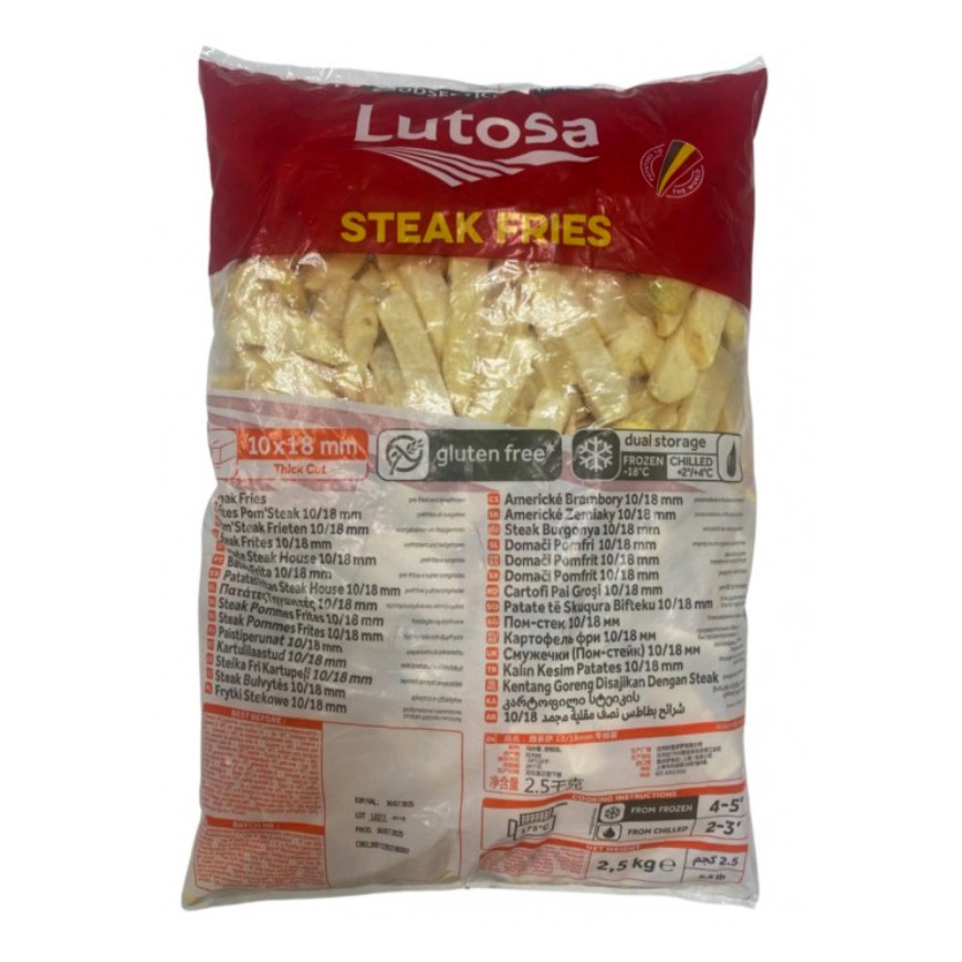 Lutosa Steak Pommes 10/18