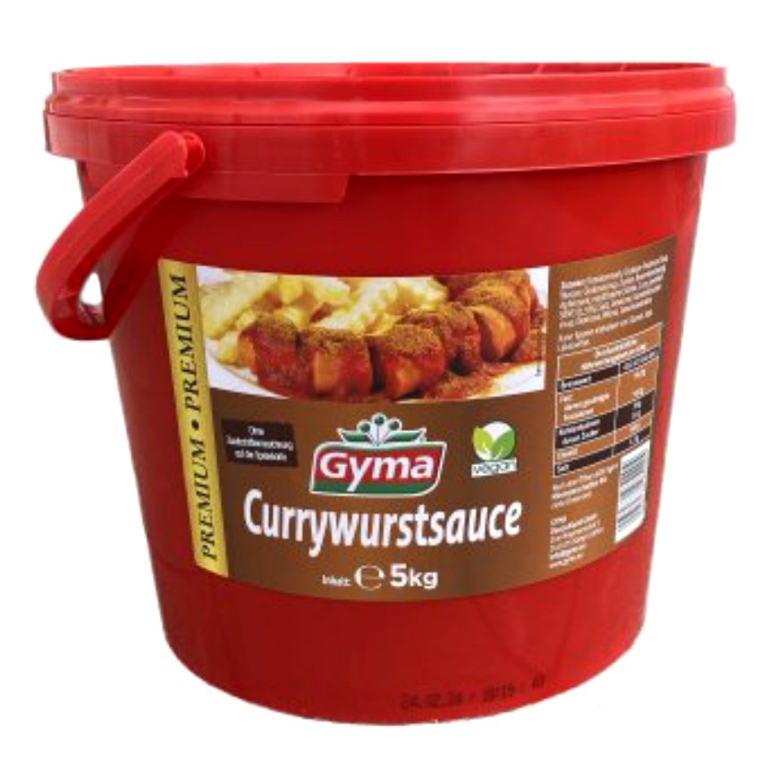 Gyma Currywurst-Sauce Premium 5 Kg