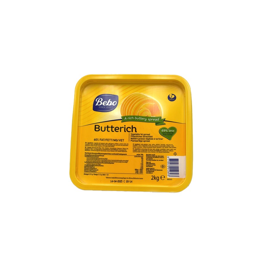 Bebo Butterich Margarine 2kg