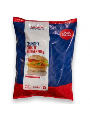 Salomon Crunchy chickn Burger 90g 1.5kg