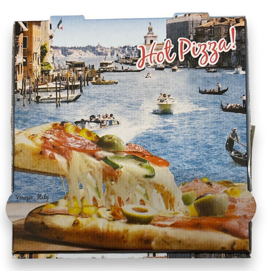 Pizza Karton Braun (26x26x4cm)x100St