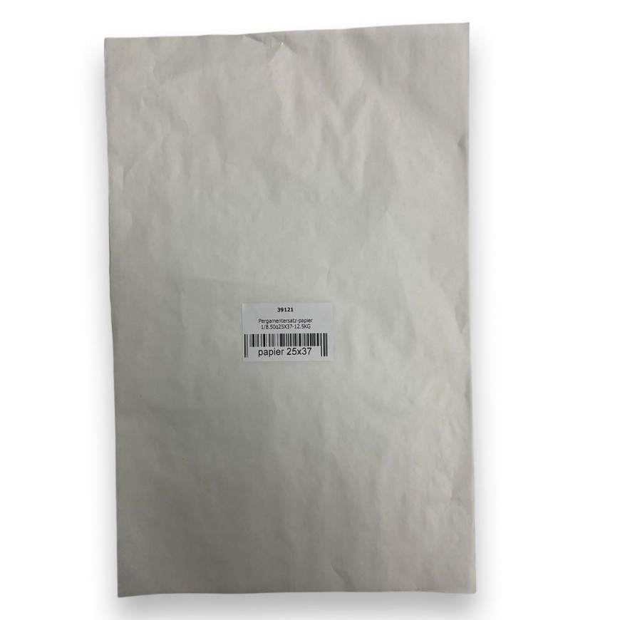 Pergamentersatz-papier 1/8.50g25X37-12.5KG