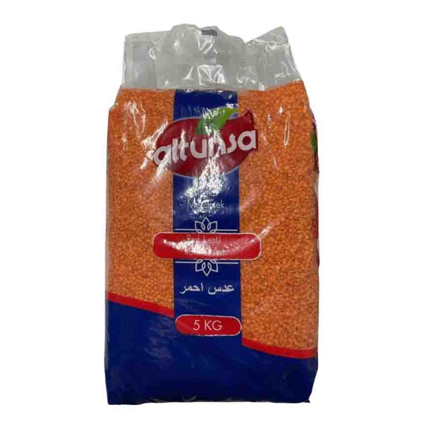 التونسا عدس احمر 5x5kg