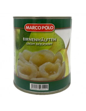 Marco polo Birnehalften...