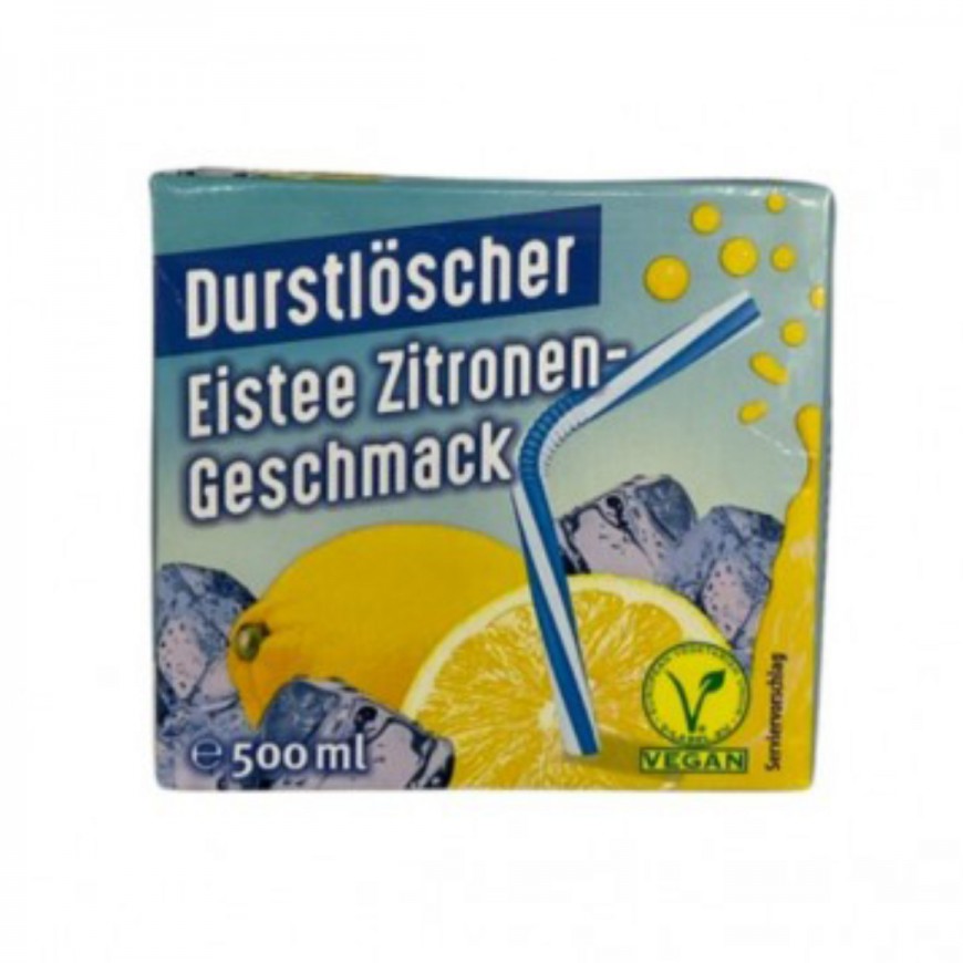 Durstlöscher Eistee Zitrone 12x500 ml