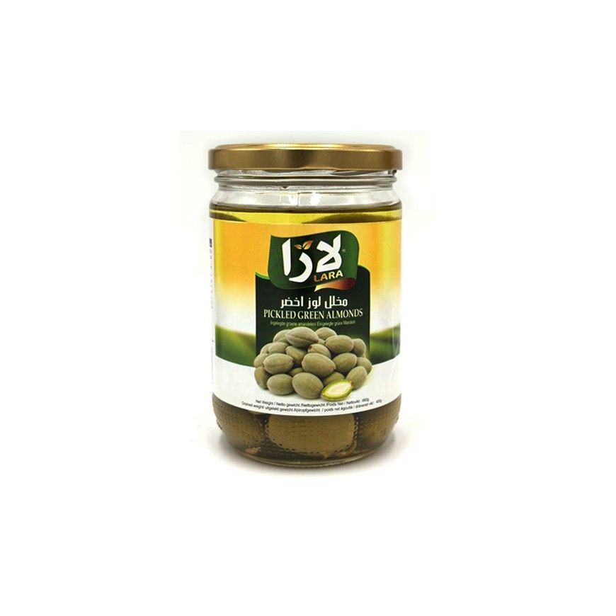 لارا مخلل اللوز الأخضر (عوجة) 12x400g