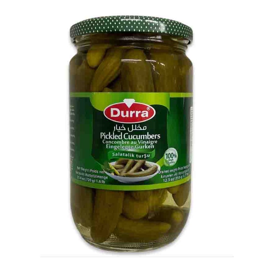 Durra Essiggurken 12X750 Gr