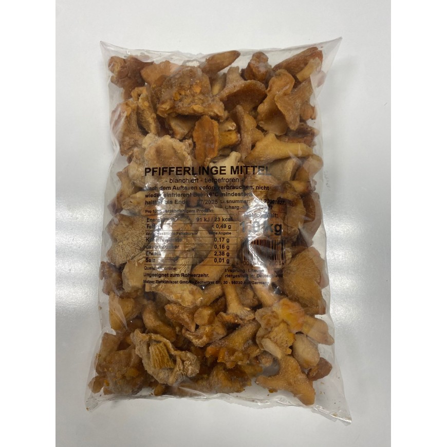 Pfifferlinge Mittel (TK)1 kg