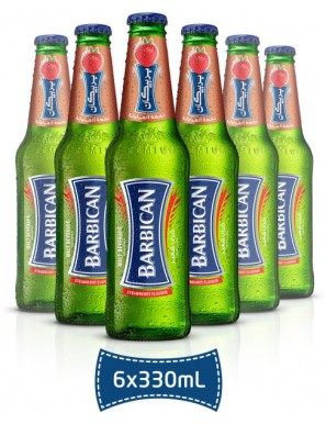 Barbican Erdbeere 24X330 ml