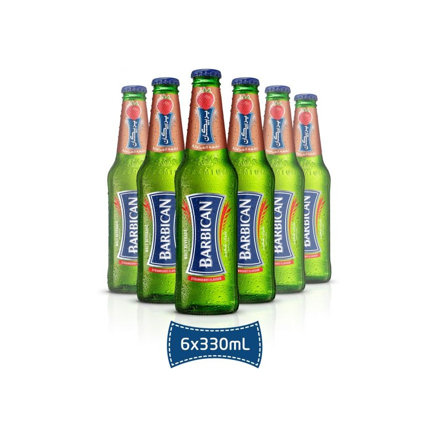 Barbican Erdbeere 24X330 ml