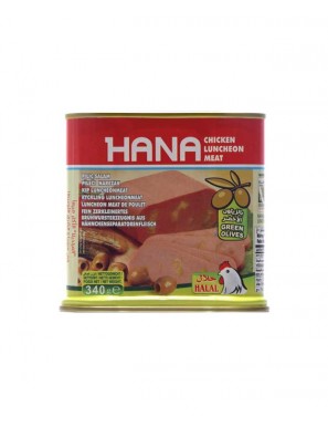Hana hähnchen Mortadella Oliven 24X340 Gr