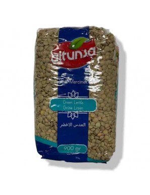 التونسا عدس اخضر 10x900g