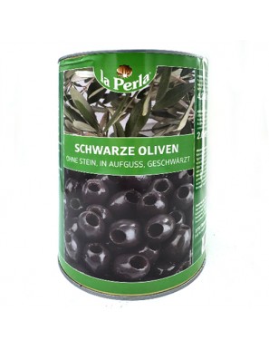 la Perla Schwarze Oliven  O.stein 4250g