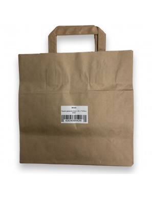 Papiertrgetasche braun...