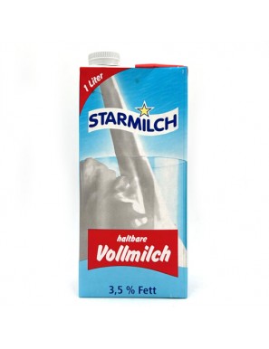 Starmilch H-Milch 3,5% Palettennummer  12x1L