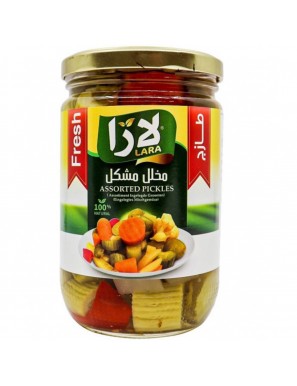 لارا مخلل خضرة طازجة مشكل 12X400g
