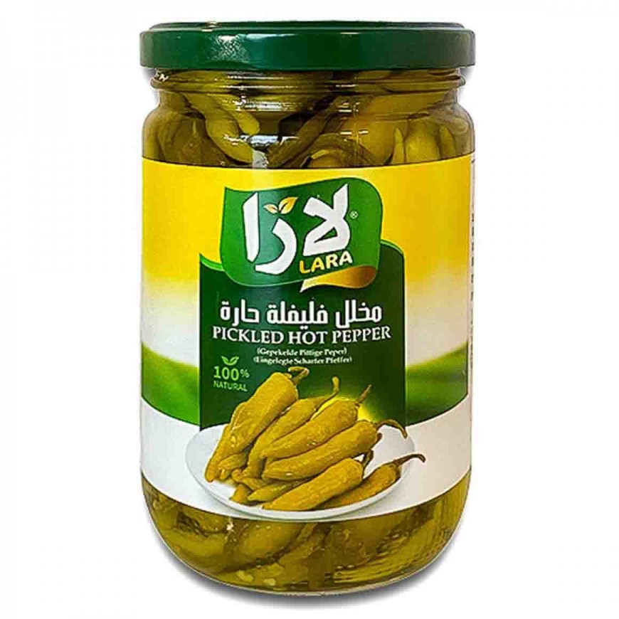 لارا مخلل فليفلة حار 12X400g