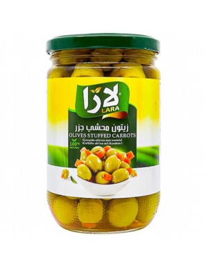 لارا زيتون محشي بجزر 12X375g