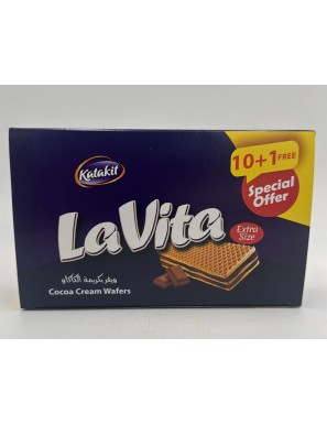 كتاكيت لافيتا ويفر كريم كاكاو   24X(11X22Gr)