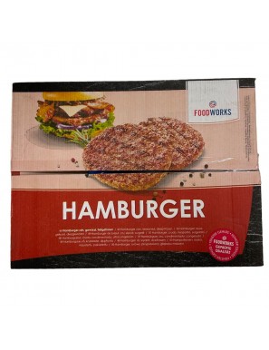 Food works Hamburger fleisch 28x180g 5kg