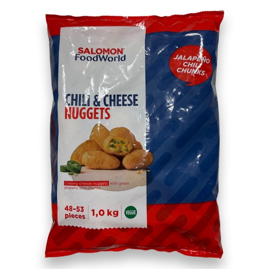 سالمون ناغيت بالجبنة حارة 1kg