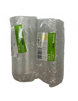 Dressingbox (Saucecup) Kombi (50cc) 10x50st