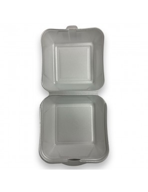 Hamburger Box weiss laminiert XXL100st