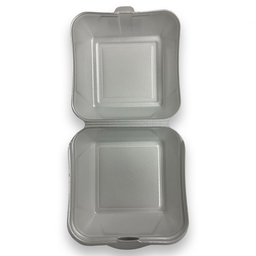 Hamburger Box weiss laminiert XXL100st