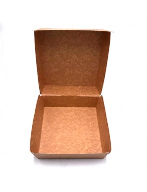 Hamburger BOX Baun14,5X14,5X8CM 75 st